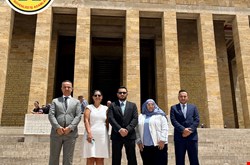 YÖNETİM KURULUMUZUN ANITKABİR ZİYARETİ